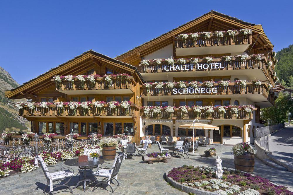 Relais & Chateaux Schoenegg Церматт Экстерьер фото