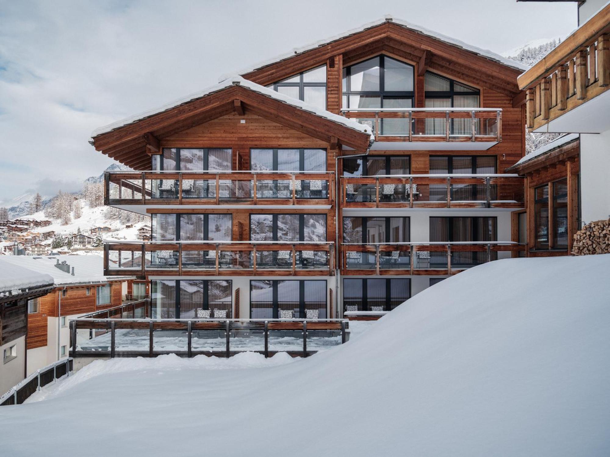 Relais & Chateaux Schoenegg Церматт Экстерьер фото
