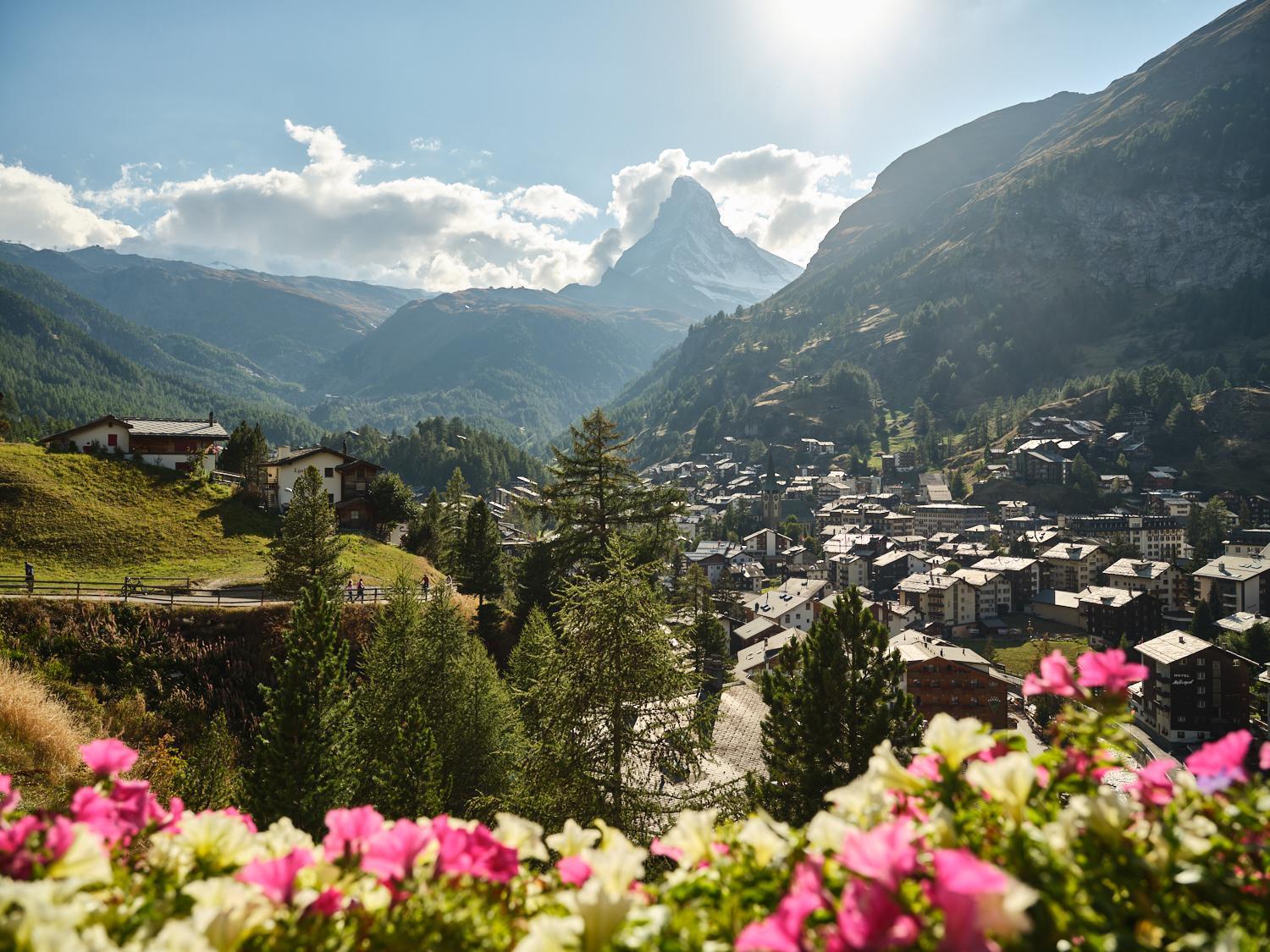 Relais & Chateaux Schoenegg Церматт Экстерьер фото