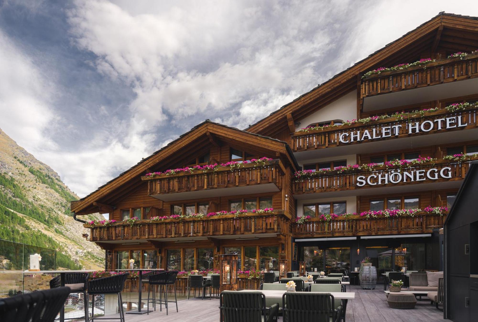 Relais & Chateaux Schoenegg Церматт Экстерьер фото