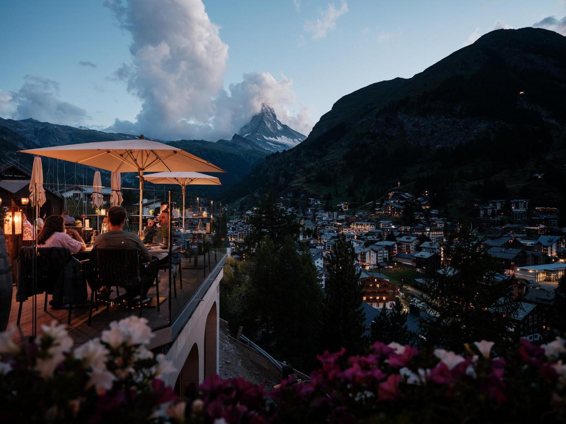Relais & Chateaux Schoenegg Церматт Экстерьер фото